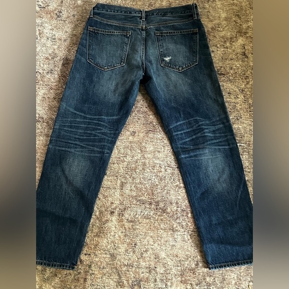 GAP Distressed Sexy Boyfriend Jeans 27R - Picture 2 of 3